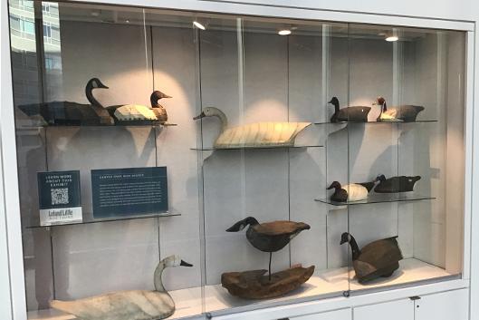 Art of the Decoy case with various decoys